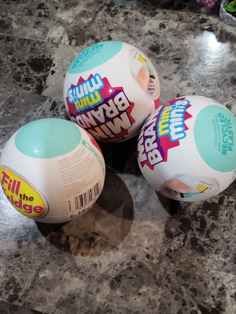 Mini Brands Fill The Fridge - Set Of 3